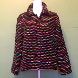 CHICO’s‎ DESIGN black lined blazer